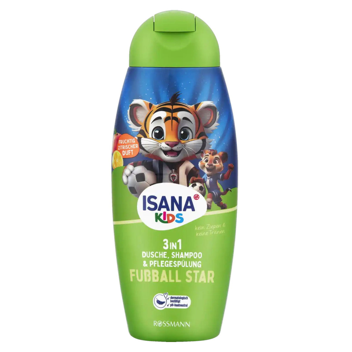 Rossmann Isana Kids 3-in-1 Haarshampoo Spülung Duschgel 300 ml