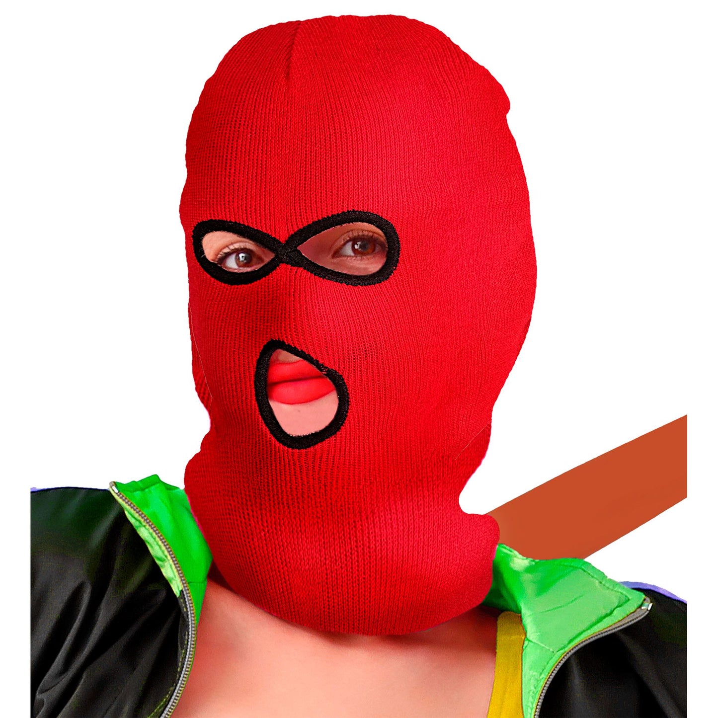 "ROTE BALACLAVA MASKE" – Ansicht 4