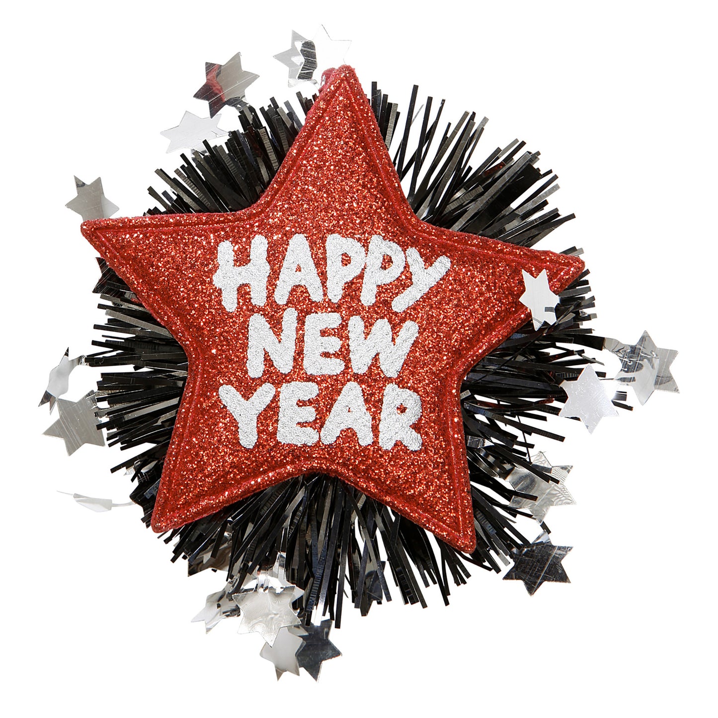 "ROTE BROSCHE HAPPY NEW YEAR" – Vorderansicht