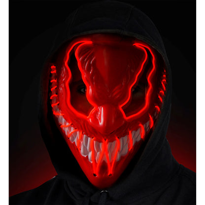 "ROTE LED-MONSTERMASKE" – Ansicht 3