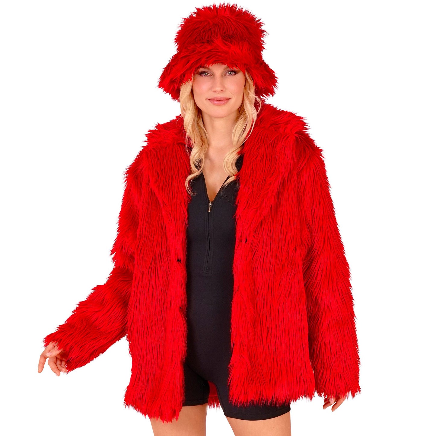 "ROTE PLÜSCHJACKE" – Ansicht 3