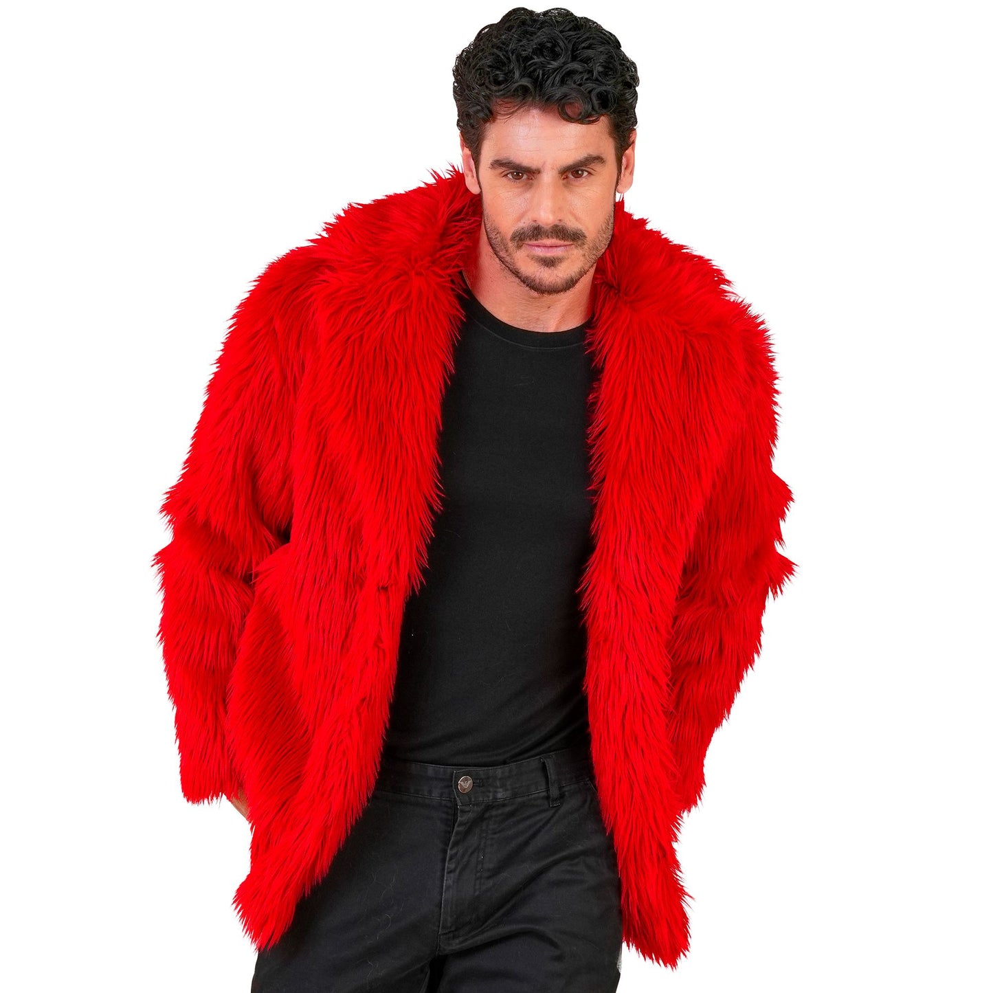 "ROTE PLÜSCHJACKE" – Ansicht 4
