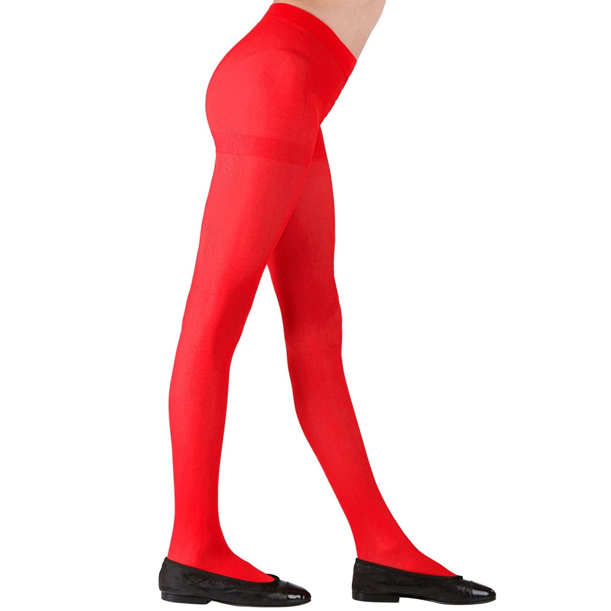 "ROTE STRUMPFHOSE" 40 DEN – Vorderansicht