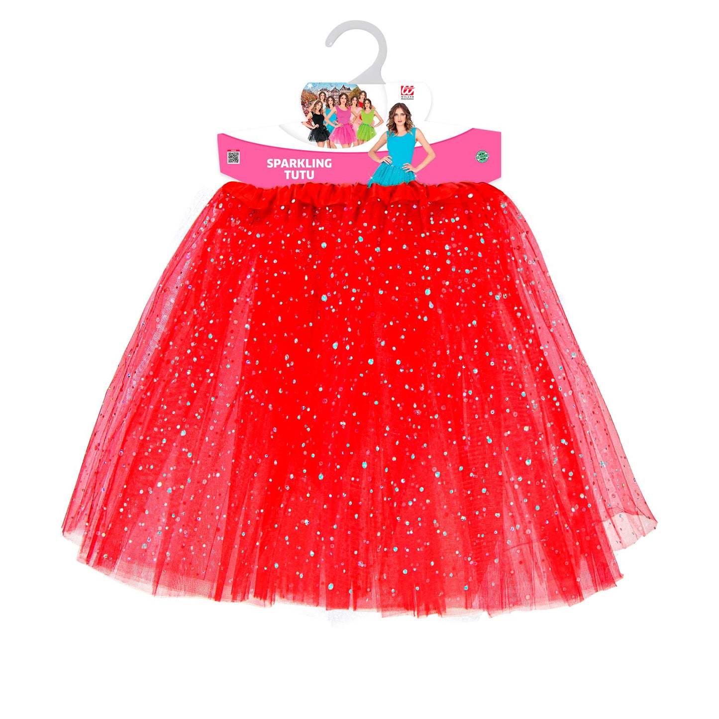 "ROTER GLITZERNDER TUTU" 40 cm – Ansicht 4