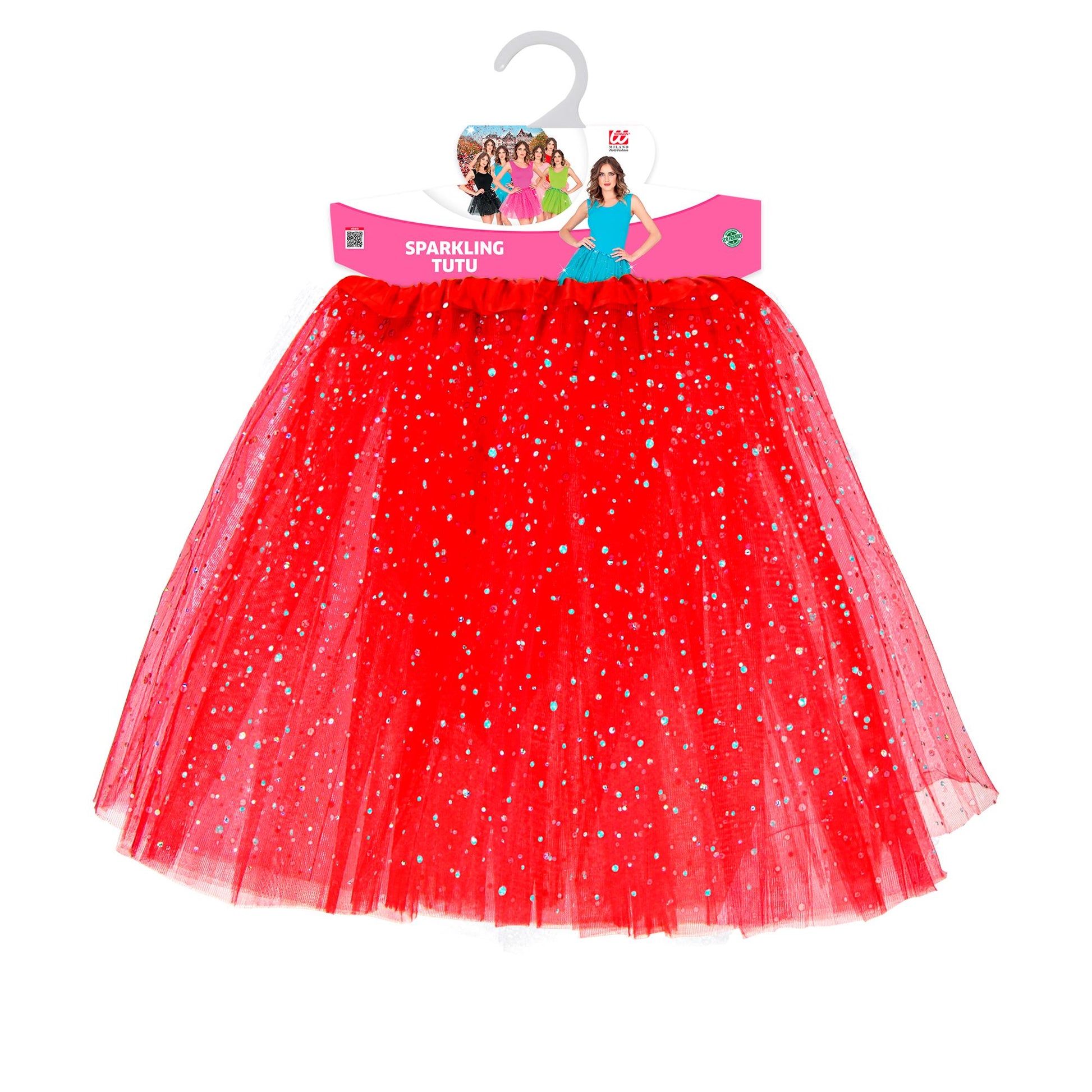 "ROTER GLITZERNDER TUTU" 40 cm – Ansicht 4