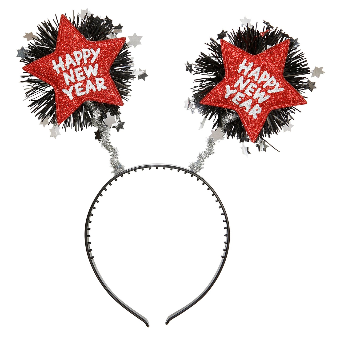 "ROTER HAARREIF HAPPY NEW YEAR" – Vorderansicht