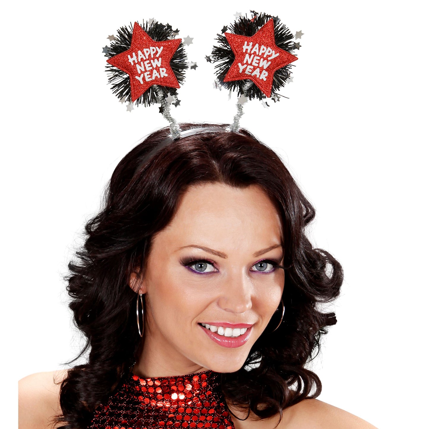"ROTER HAARREIF HAPPY NEW YEAR" – Ansicht 4