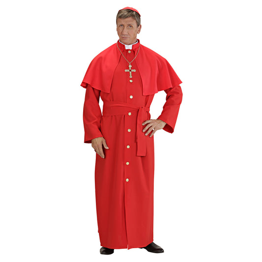 "ROTER KARDINAL" (Robe, Pelerine, Gürtel, Kalotte) – Vorderansicht