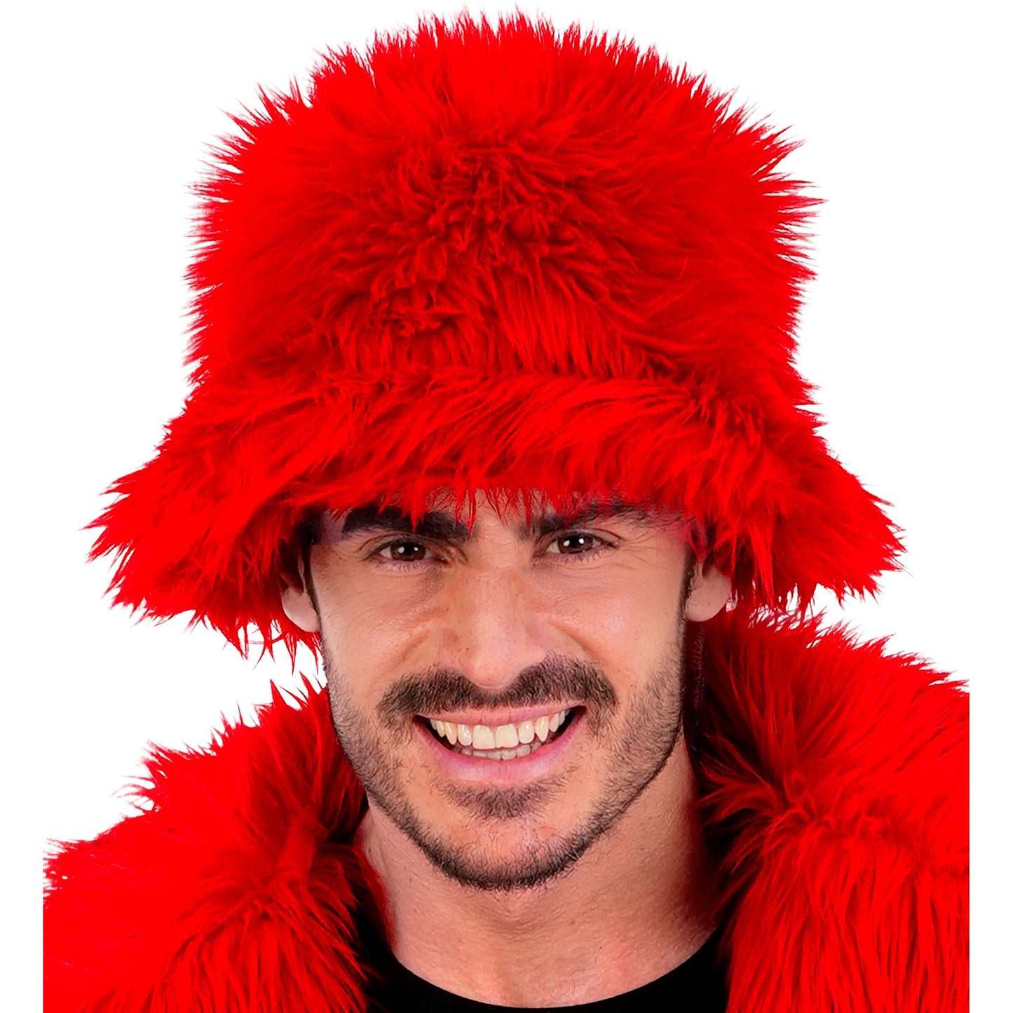 "ROTER PLÜSCH ANGLERHUT" – Ansicht 5