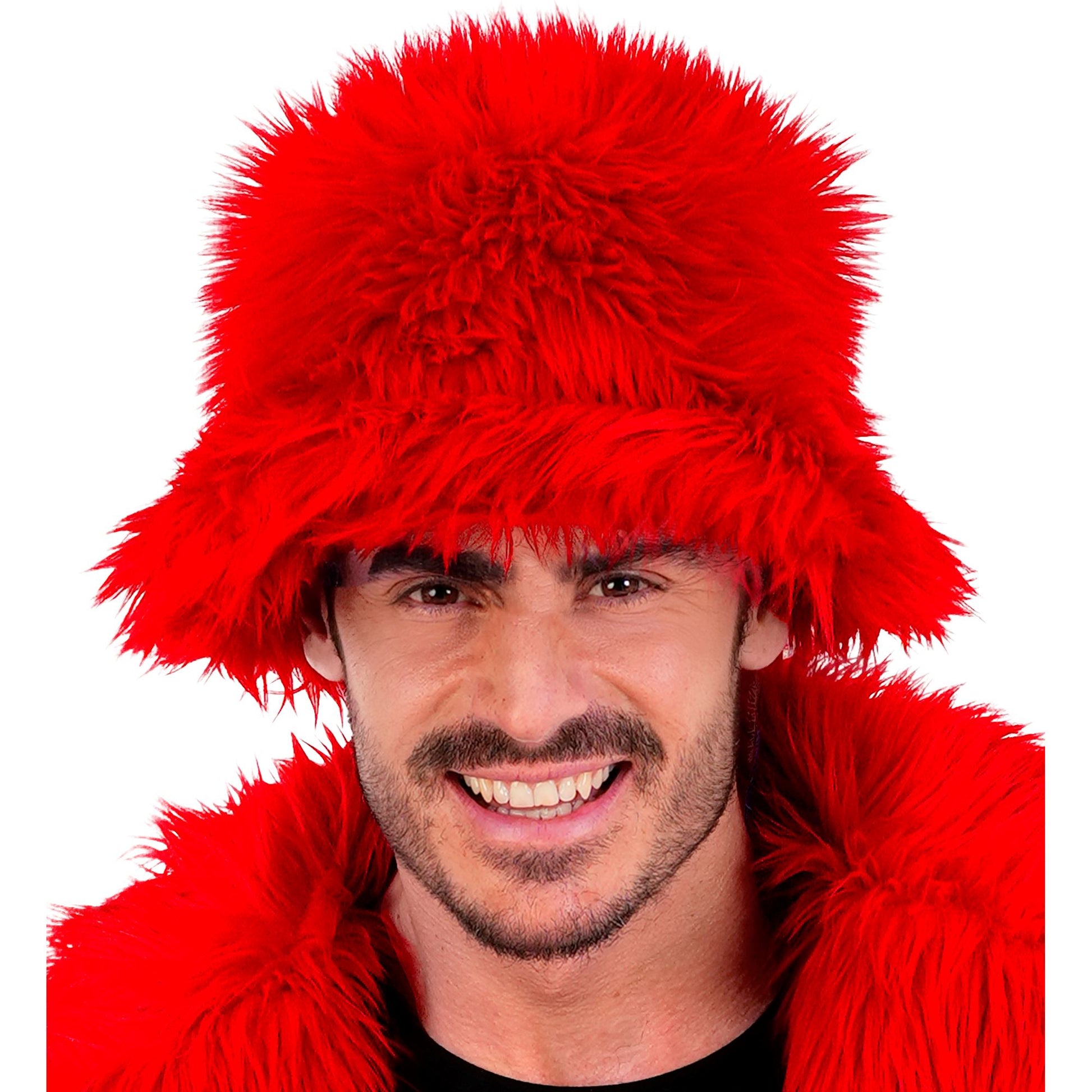 "ROTER PLÜSCH ANGLERHUT" – Ansicht 5
