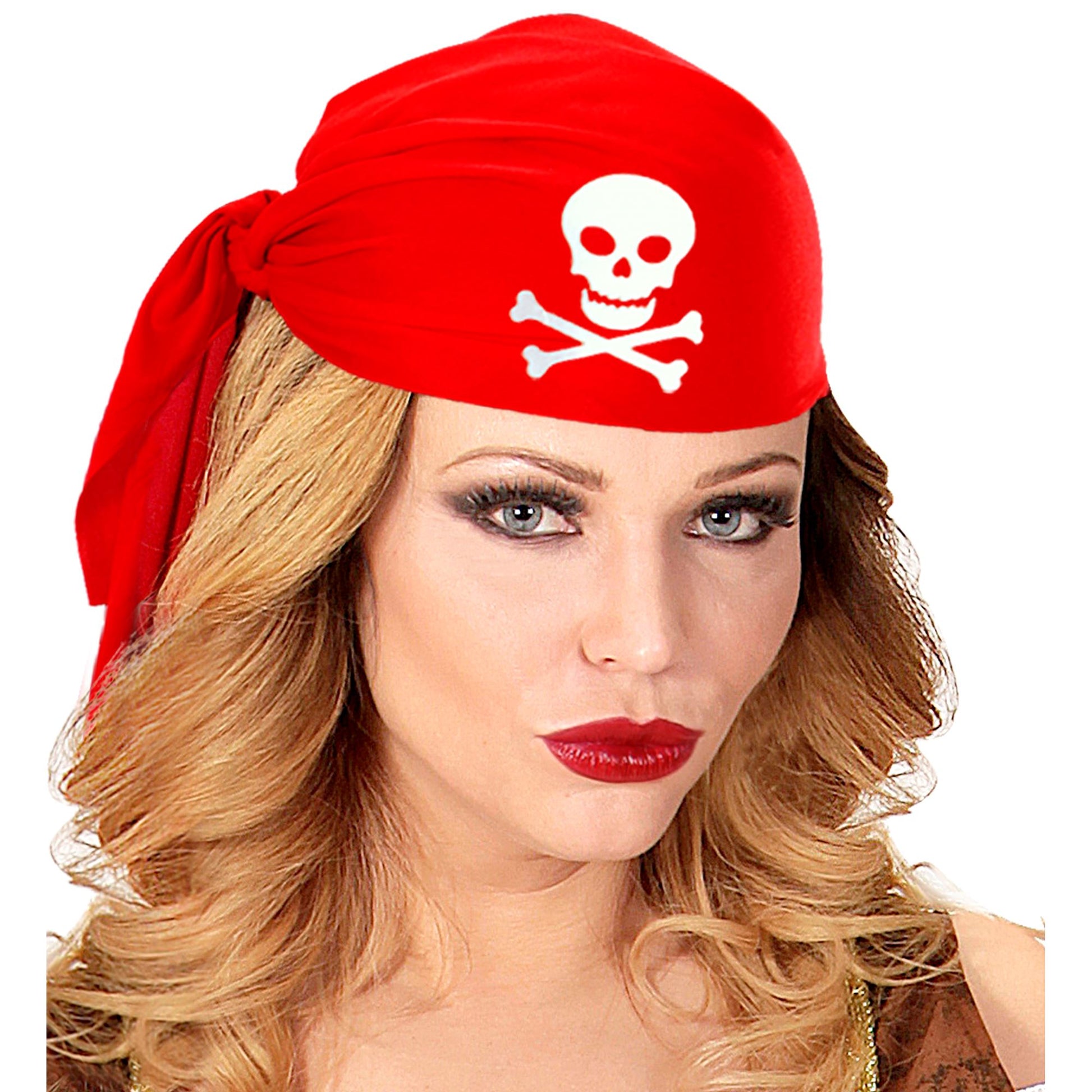 "ROTER STOFF PIRATENHUT" – Ansicht 3