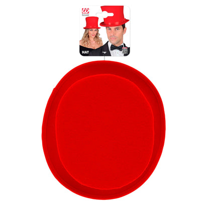 "ROTER ZYLINDER WOLLFILZOPTIK" 16 cm – Detailansicht