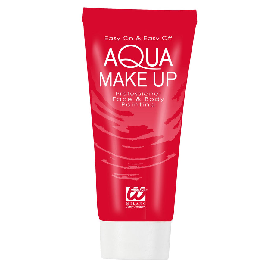 "ROTES AQUA MAKE UP IN TUBE" - 30 ml – Detailansicht