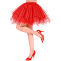"ROTES TUTU" mit Innentasche für LED-Lichter – Vorderansicht