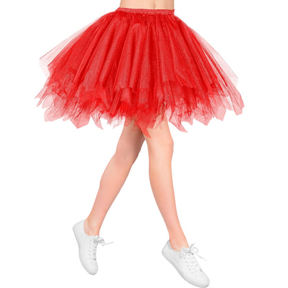 "ROTES TUTU" mit Innentasche für LED-Lichter – Ansicht 3