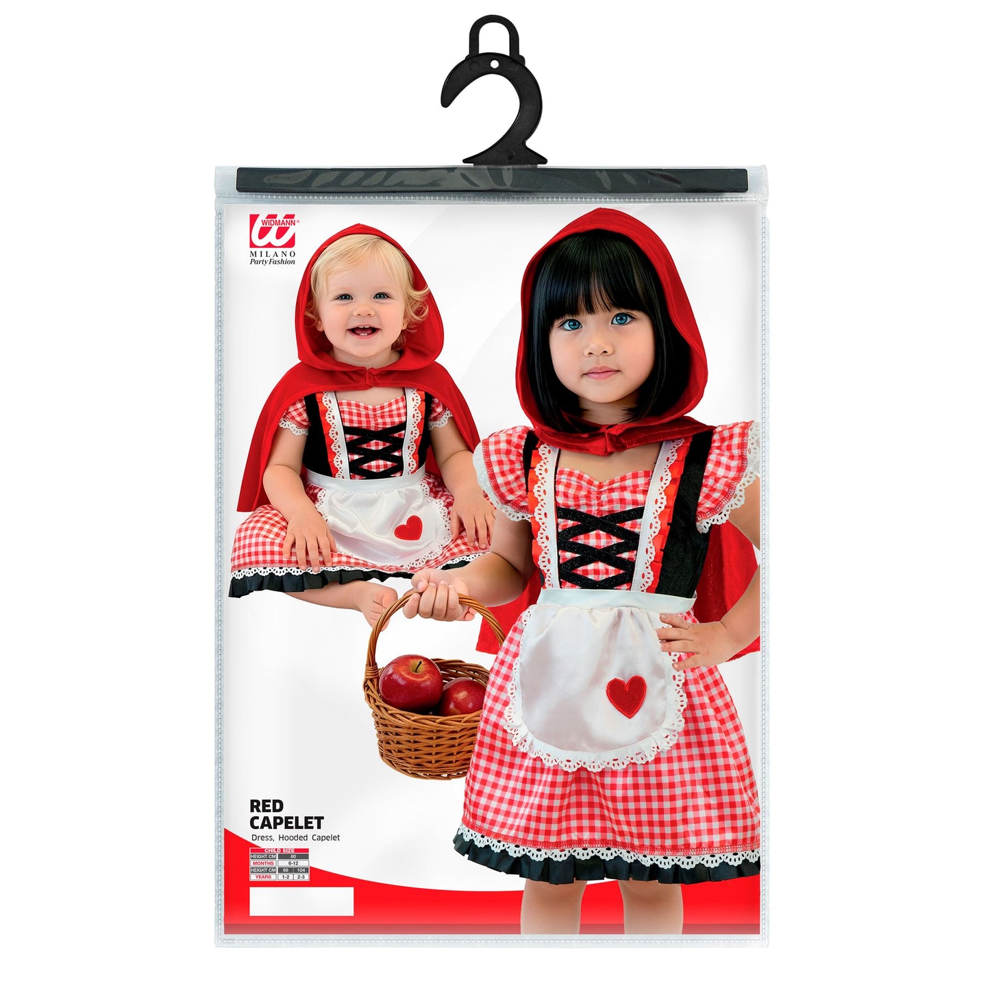 "ROTKÄPPCHEN" (Kleid, Umhang mit Kapuze) – Ansicht 5