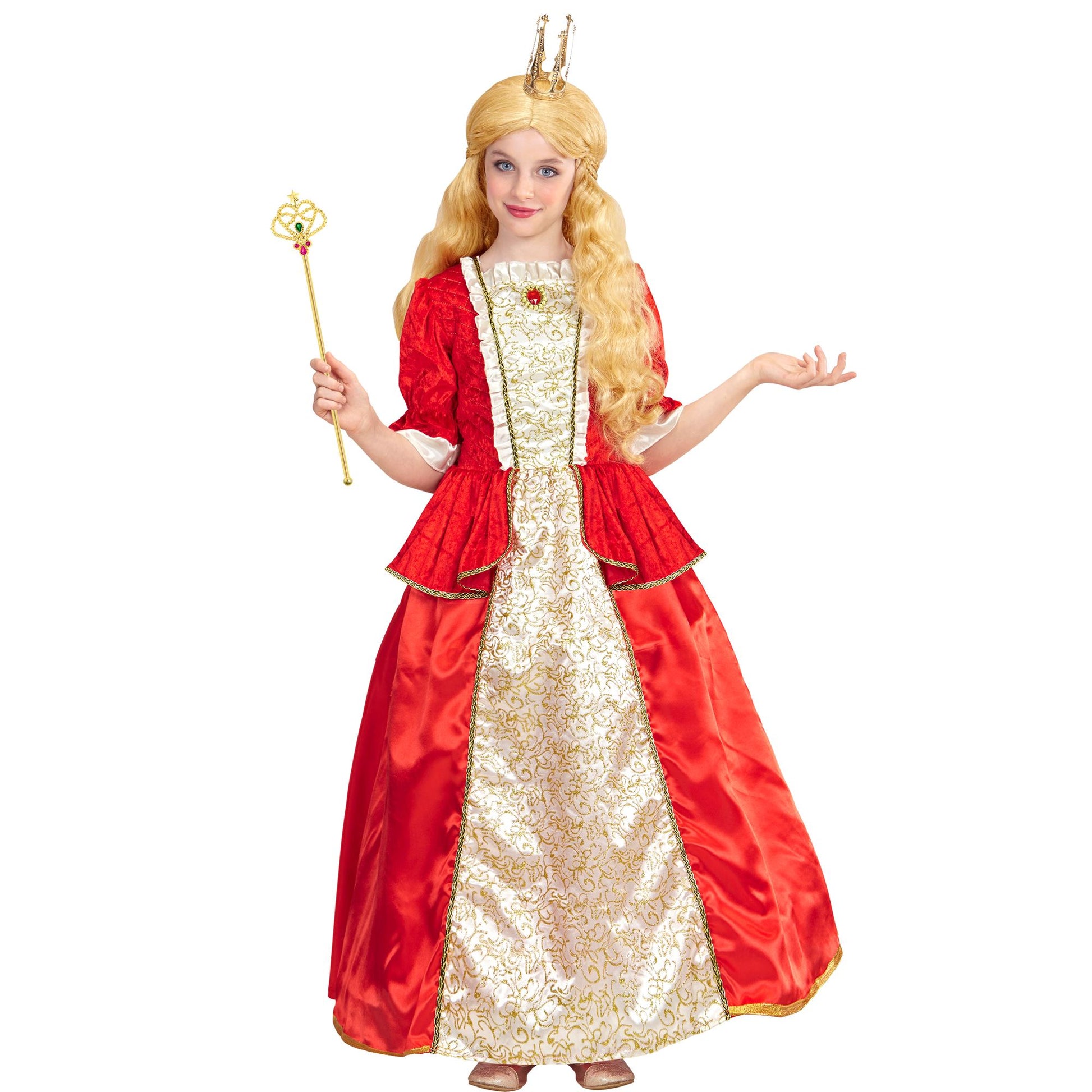 "ROYAL QUEEN" (Kleid mit Reifunterrock) – Vorderansicht