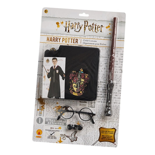 Rubies Harry Potter Kostümset – Gryffindor Umhang, Brille & Zauberstab - Fasnacht24.ch