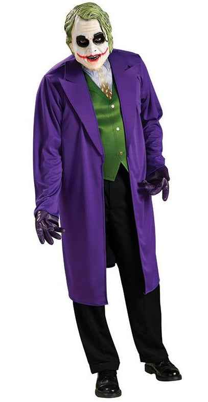 Joker Batman Erwachsenenkostüm – Rubies Lila Jacke & Maske - Fasnacht24.ch
