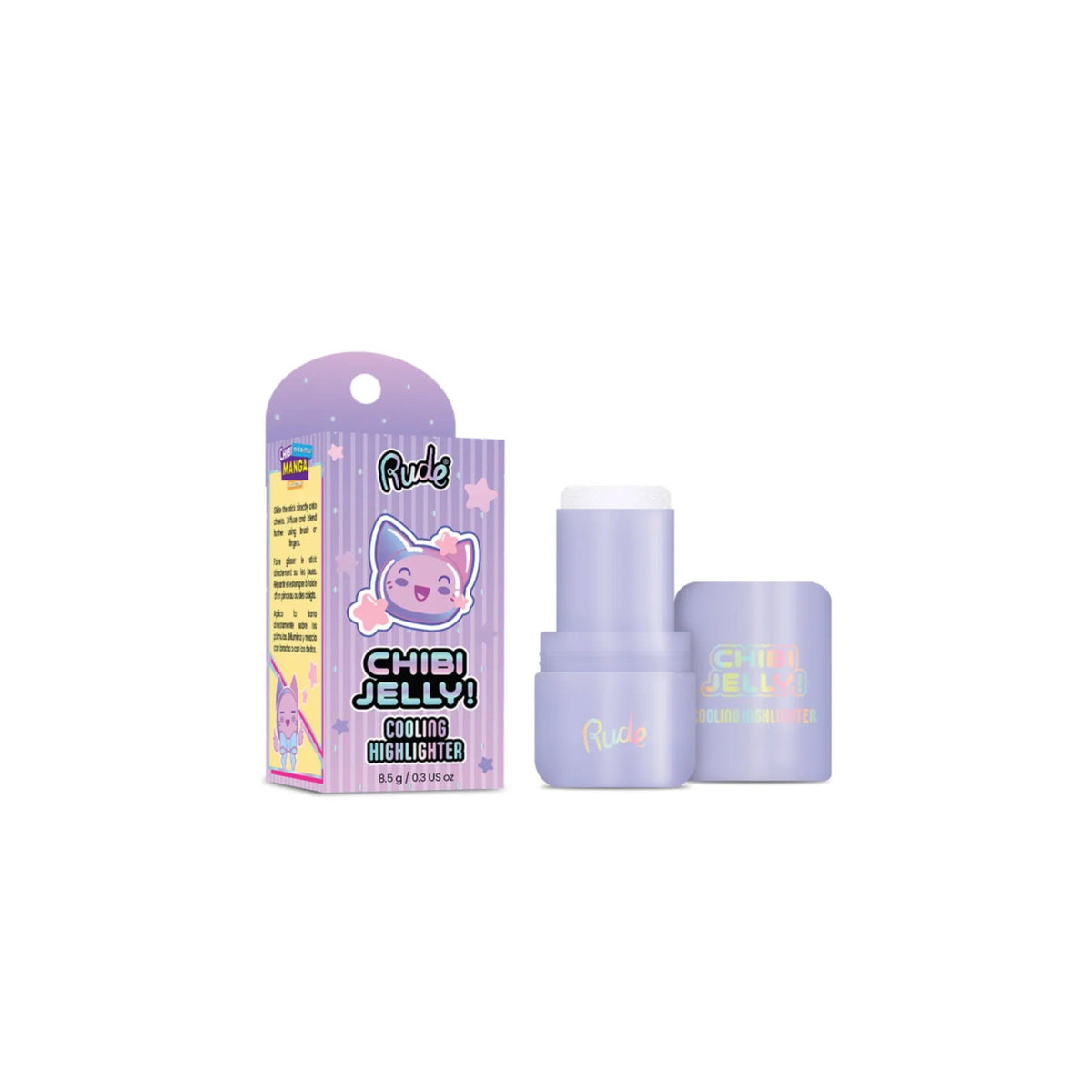 Rude Cosmetics, Chibi Jelly, Erleuchtend, Highlighter-Stift, Sora, 8.5 g