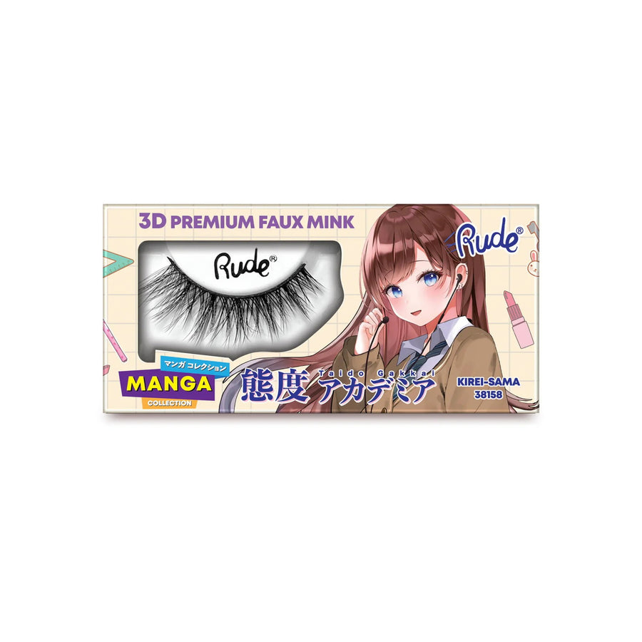 Rude Cosmetics Chibi Manga Kirei-Sama falsche Wimpern