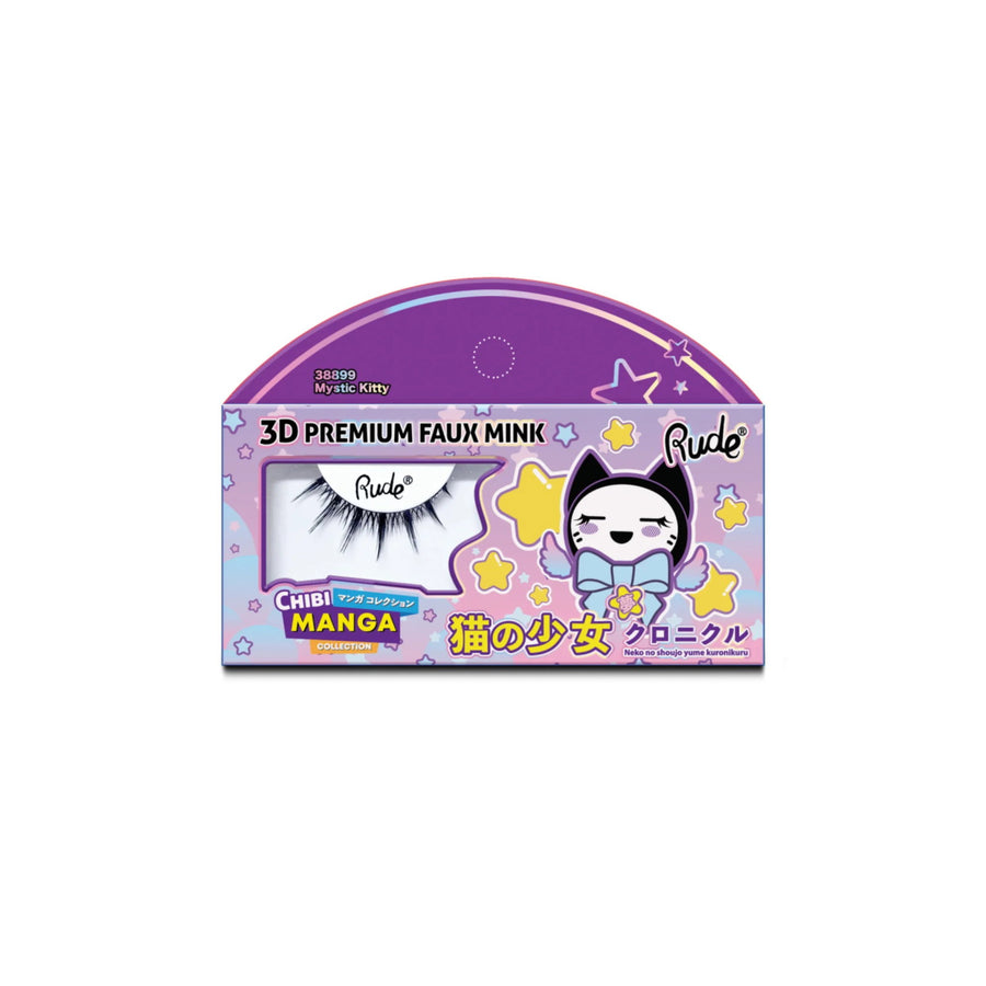 Rude Cosmetics Chibi Manga Faux Mink Mystic Kitty falsche Wimpern