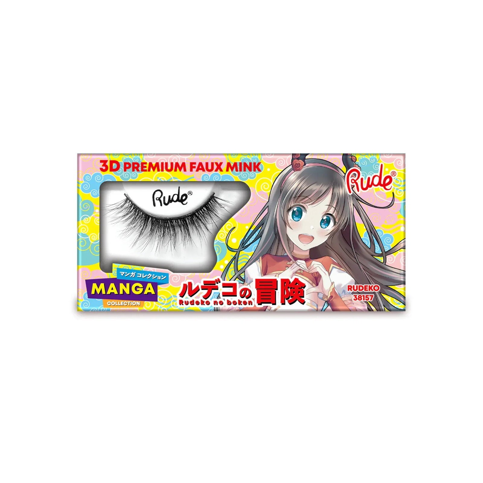 Rude Cosmetics Chibi Manga Faux Mink Rudeko falsche Wimpern