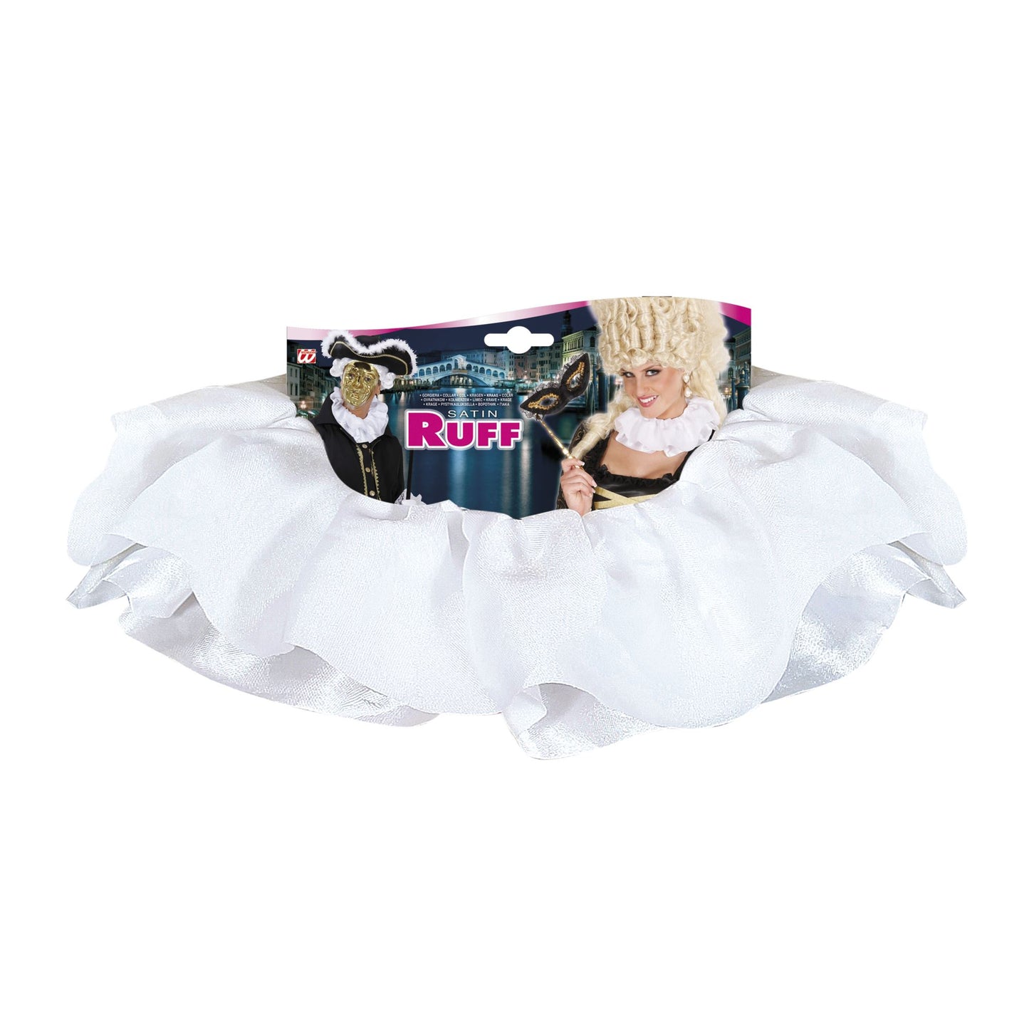 "RUFF" aus Satin – Detailansicht