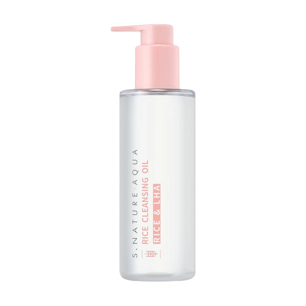 S.Nature, Aqua Rice, Reinigung und Reinigung, Reinigungsöl, Für das Gesicht, 200 ml
