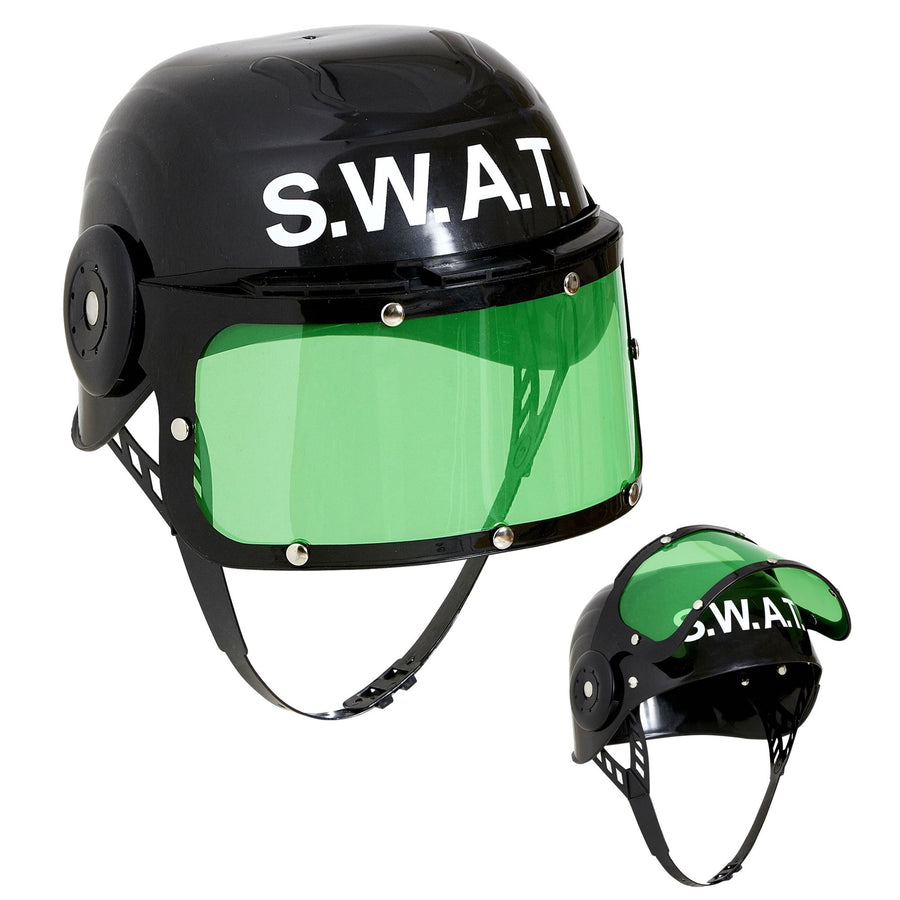 "S.W.A.T. HELM" aus Hartplastik – Detailansicht