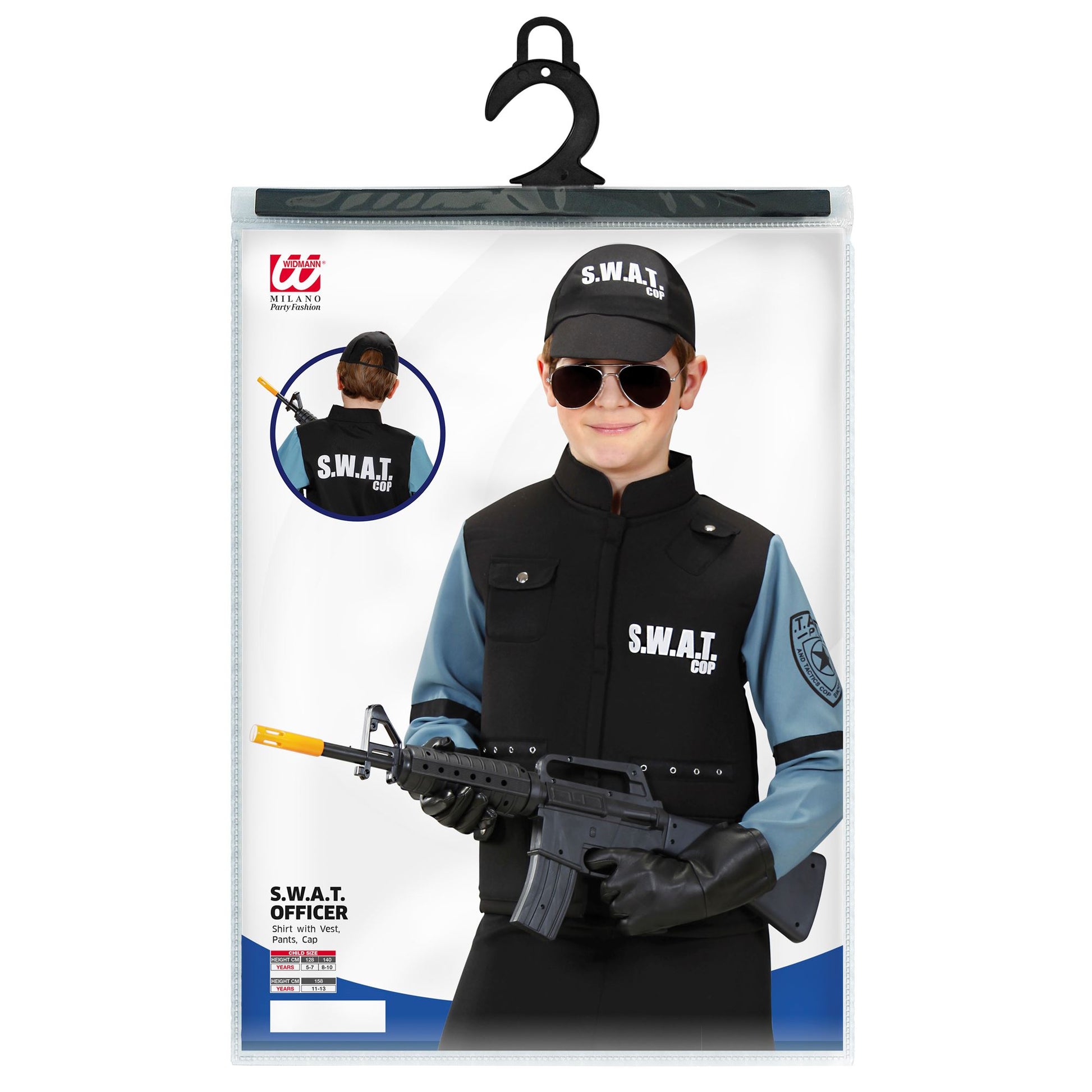 "S.W.A.T." (Oberteil, Hose, Basecap) – Ansicht 4