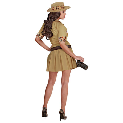 "SAFARI" (Kleid, Gürtel, Hut) – Ansicht 3