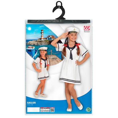 "SAILOR GIRL" (Kleid, Mütze) – Ansicht 3
