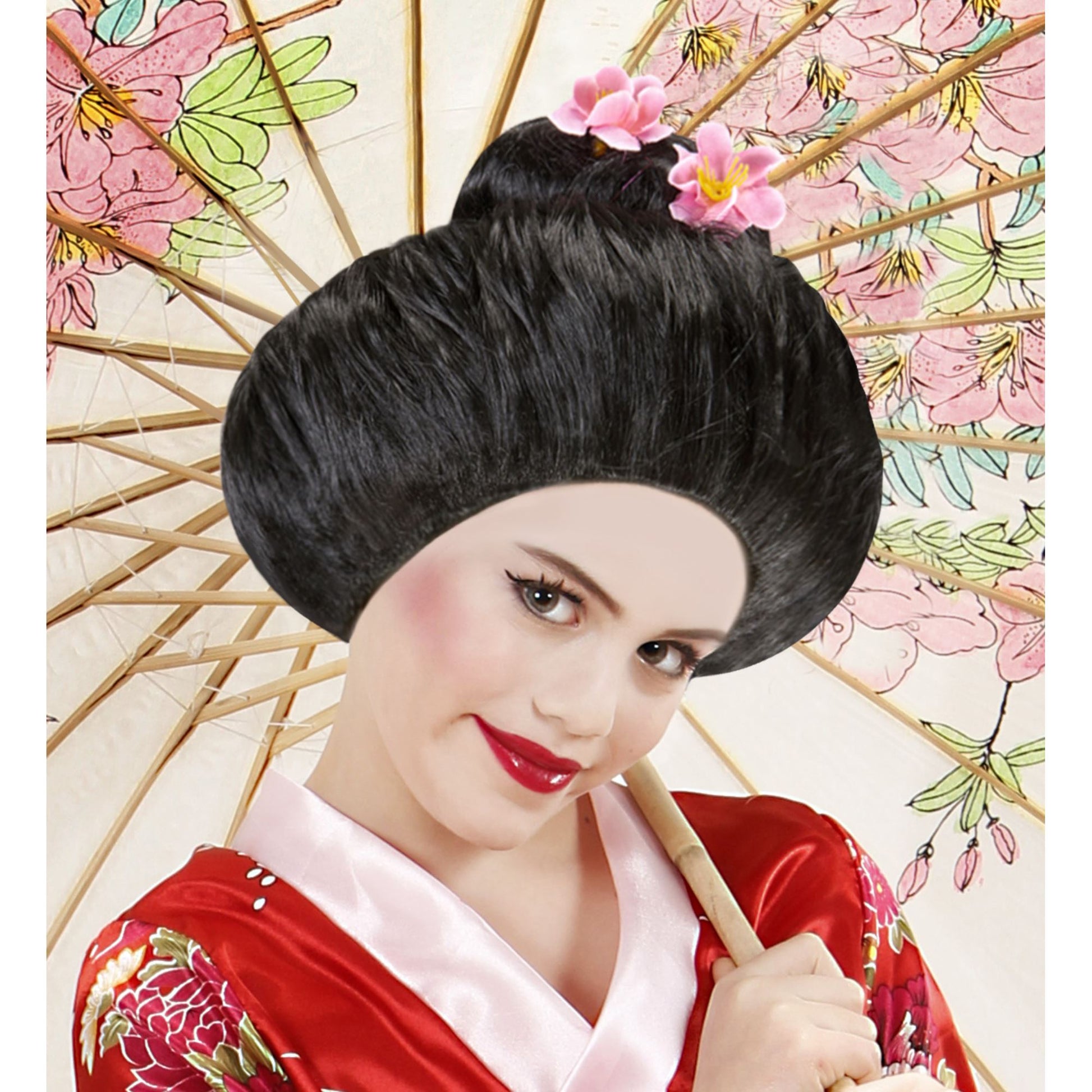 "SAKURA PERÜCKE" in Box – Vorderansicht