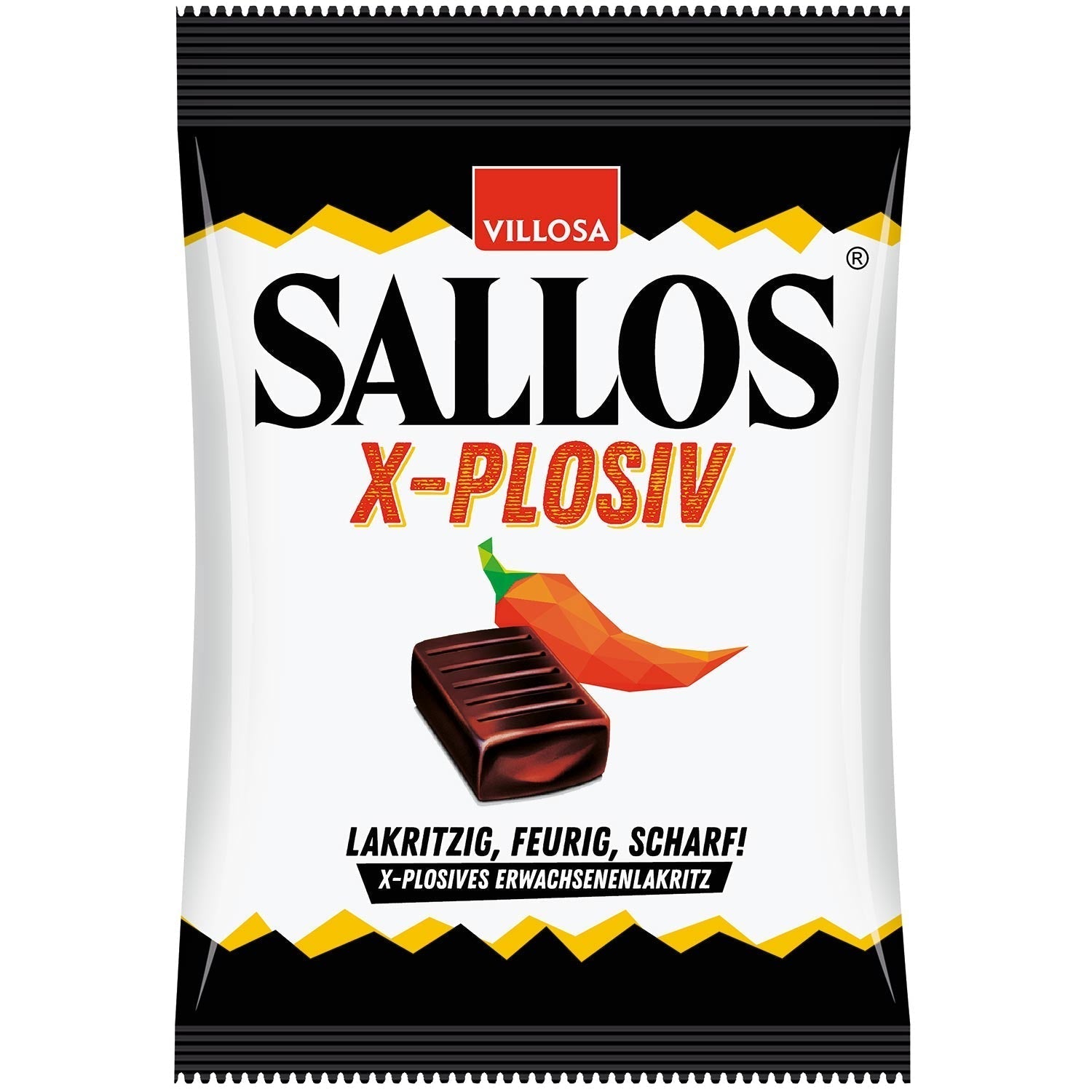 Sallos X-Plosiv 150g Lakritz Bonbons
