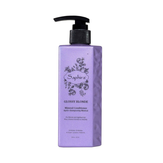 Saphira Saphira, Glossy Blonde, Haarspülung, Feuchtigkeitsspendend & farbschützend, 250 ml Regular