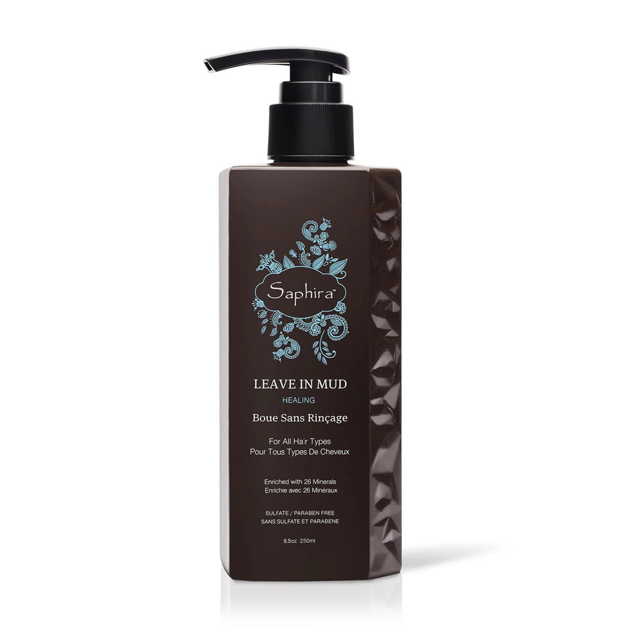 Saphira, Leave In Mud, Parabenfrei, Leave-In Conditioner, Zur Befeuchtung, 250 ml
