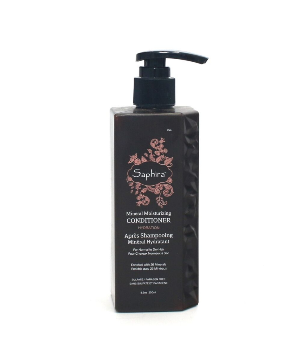 Saphira Saphira, Mineral, Sulfatfrei, Haarspülung, Zur Befeuchtung, 250 ml Regular
