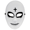 "SATANISTISCHE MASKE AUS HARDPLASTIK" – Vorderansicht