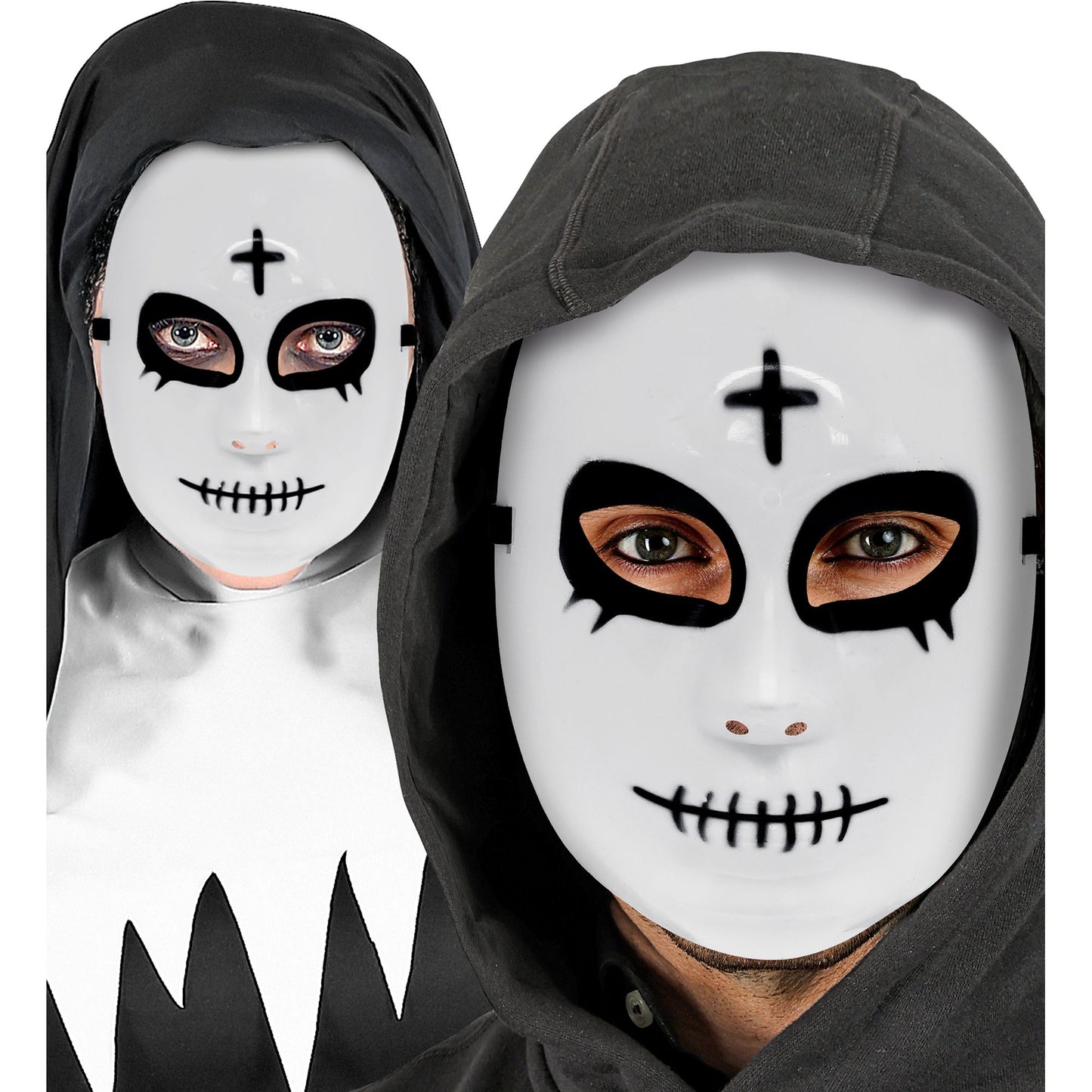 "SATANISTISCHE MASKE AUS HARDPLASTIK" – Ansicht 3