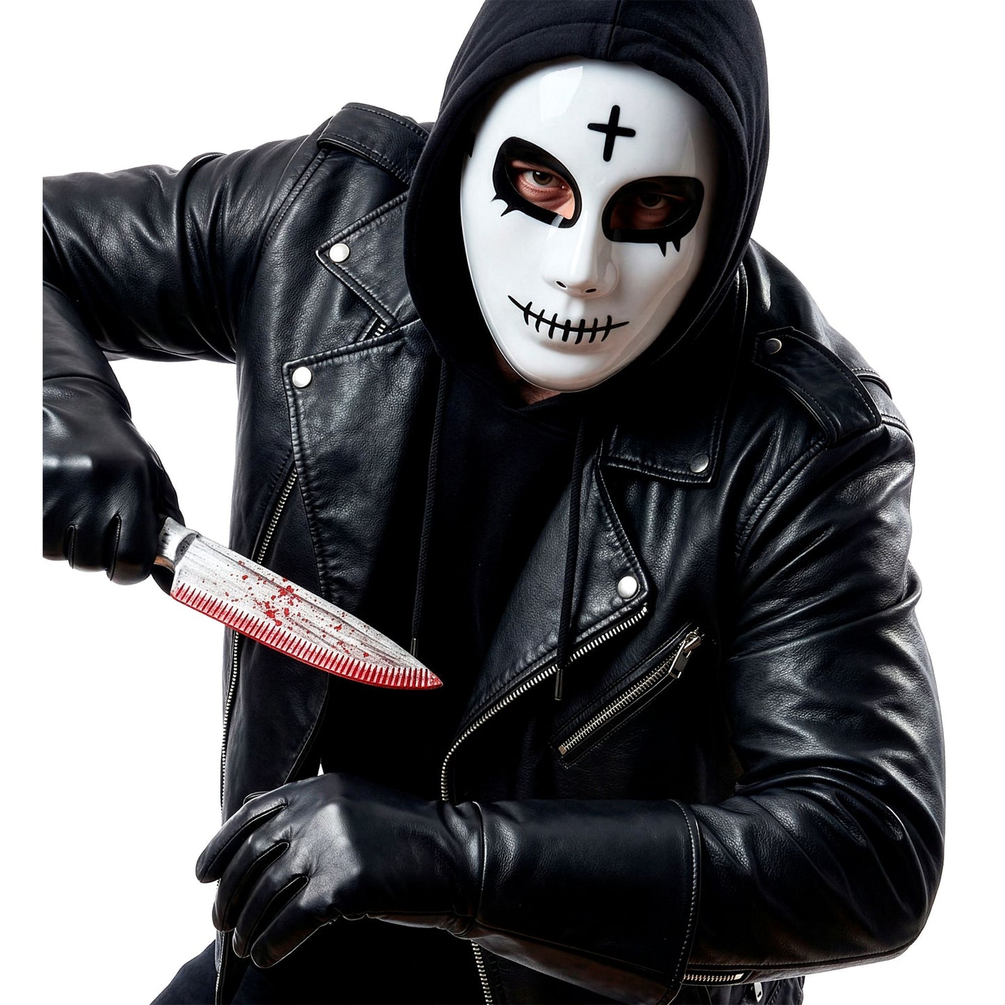 "SATANISTISCHE MASKE AUS HARDPLASTIK" – Ansicht 4