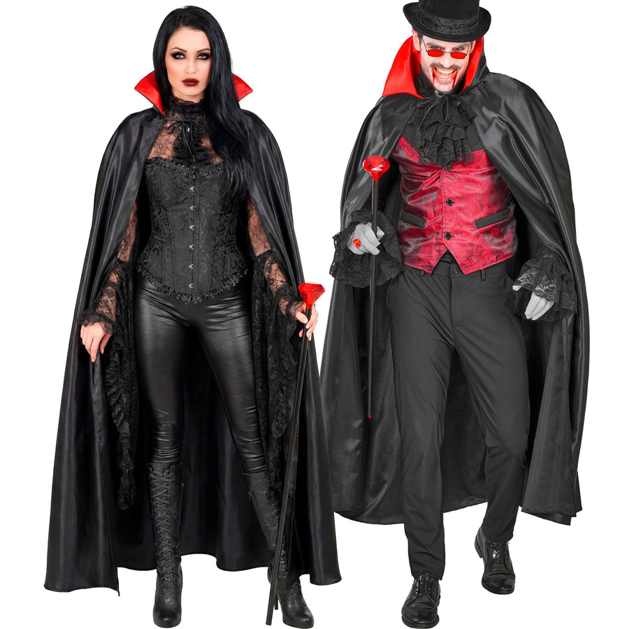 "SATIN VAMPIRUMHANG" 140 cm – Vorderansicht