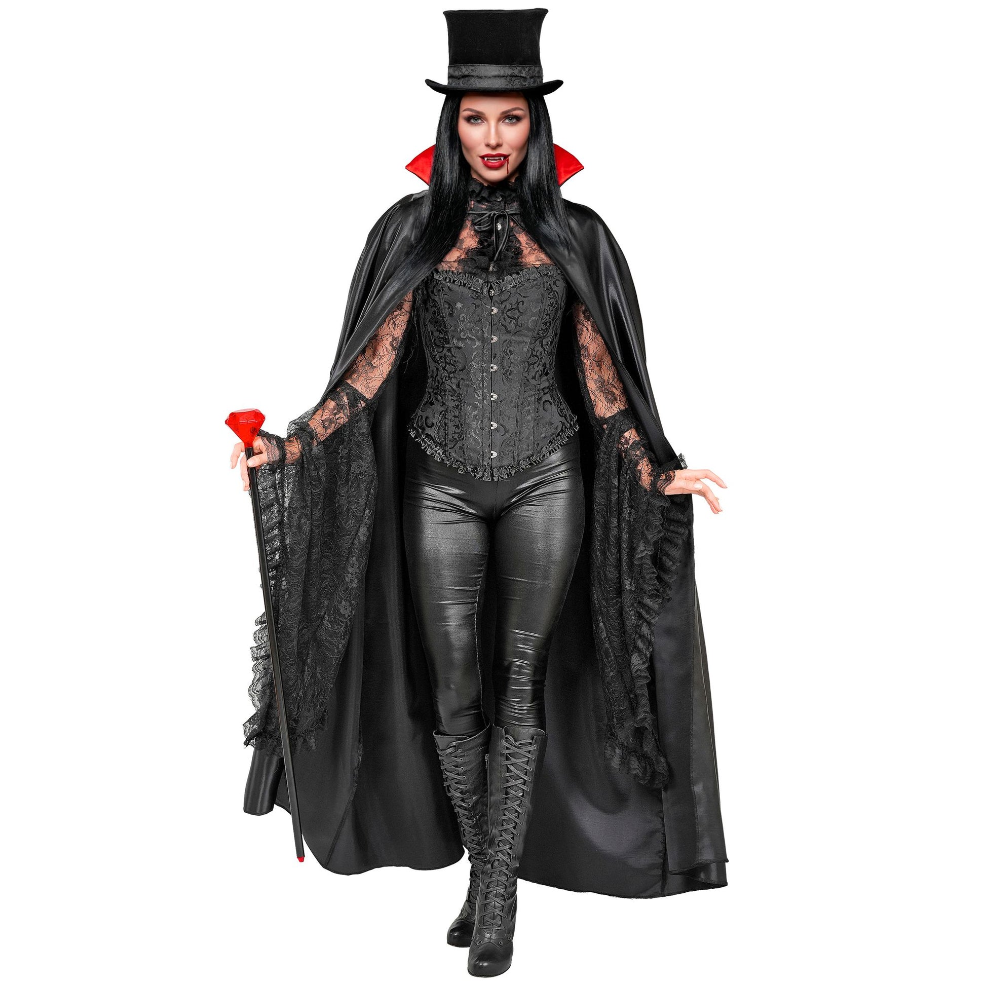 "SATIN VAMPIRUMHANG" 140 cm – Ansicht 3