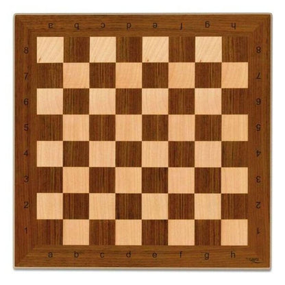 Cayro Schach und Dame Brett T-133 Holz – Detailansicht