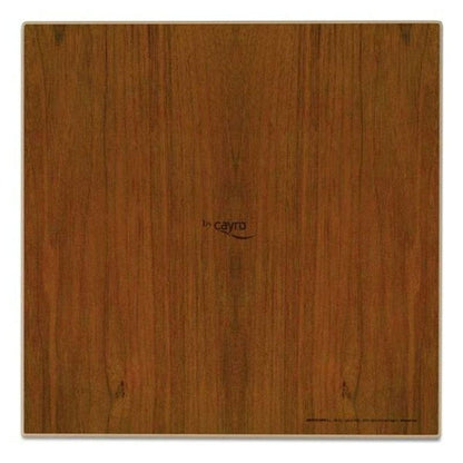Cayro Schach und Dame Brett T-133 Holz – Seitenansicht