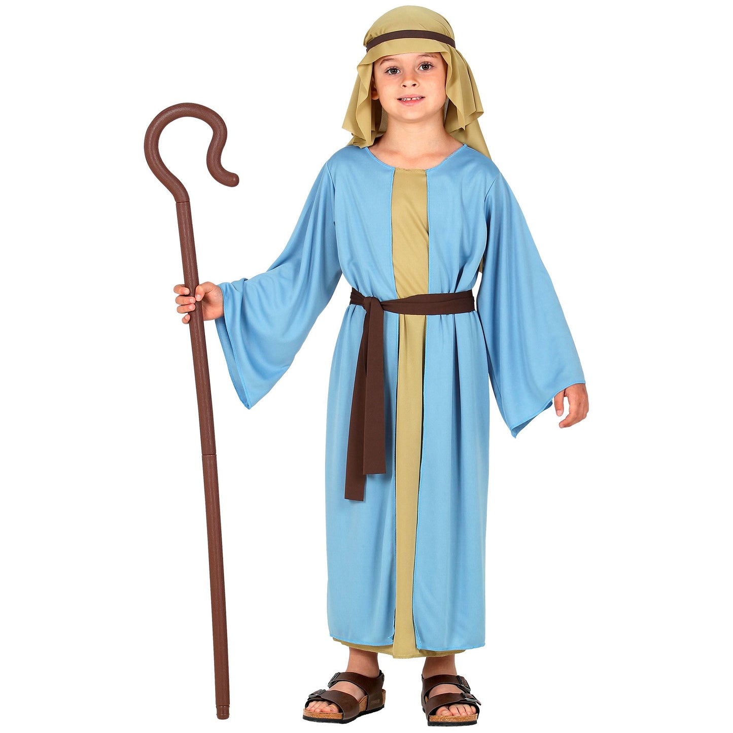 "SCHÄFER" (Robe mit langer Weste, Gürtel, Kopfbedeckung) – Ansicht 3