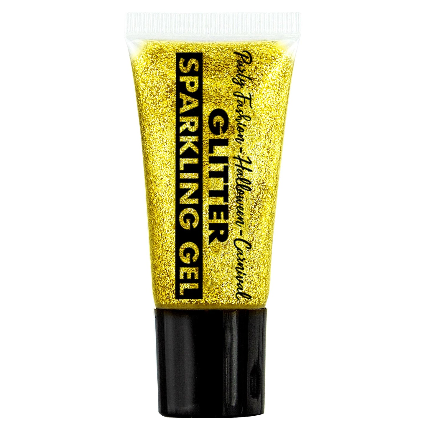 "SCHIMMER-GEL IN SPENDERTUBE - GOLD" - 25 ml – Detailansicht