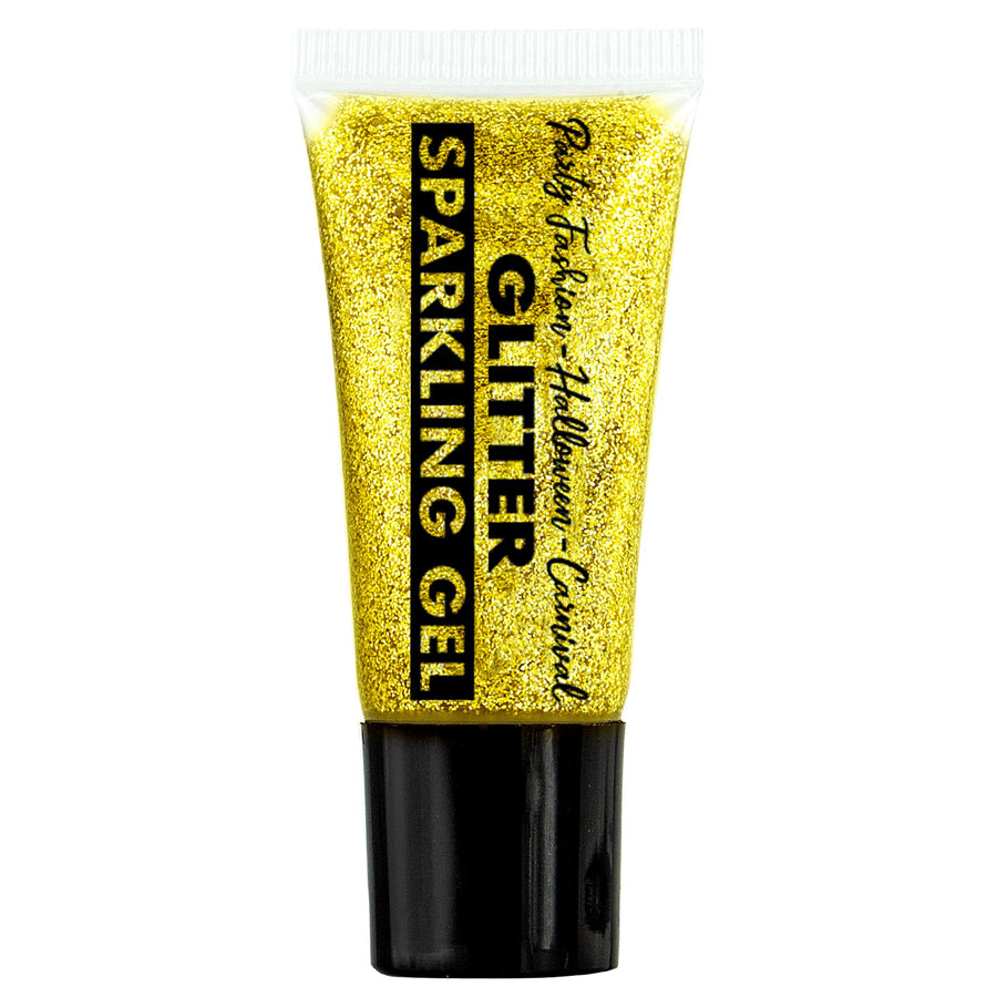 "SCHIMMER-GEL IN SPENDERTUBE - GOLD" - 25 ml – Detailansicht