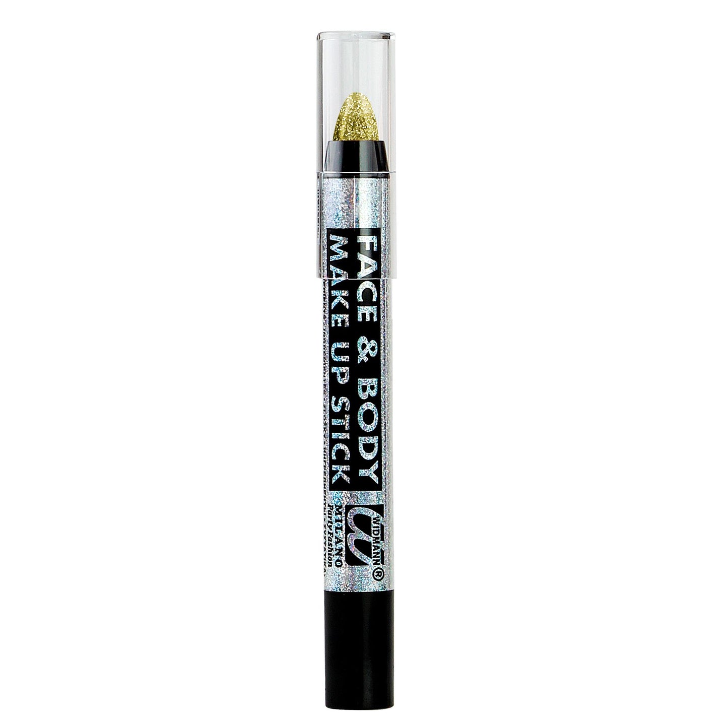 "SCHIMMERNDER SCHMINKSTIFT - GOLD" - 3,5 ml – Detailansicht