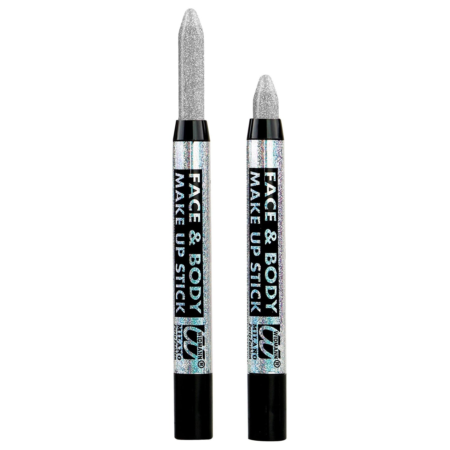 "SCHIMMERNDER SCHMINKSTIFT - SILBER" - 3,5 ml – Ansicht 3